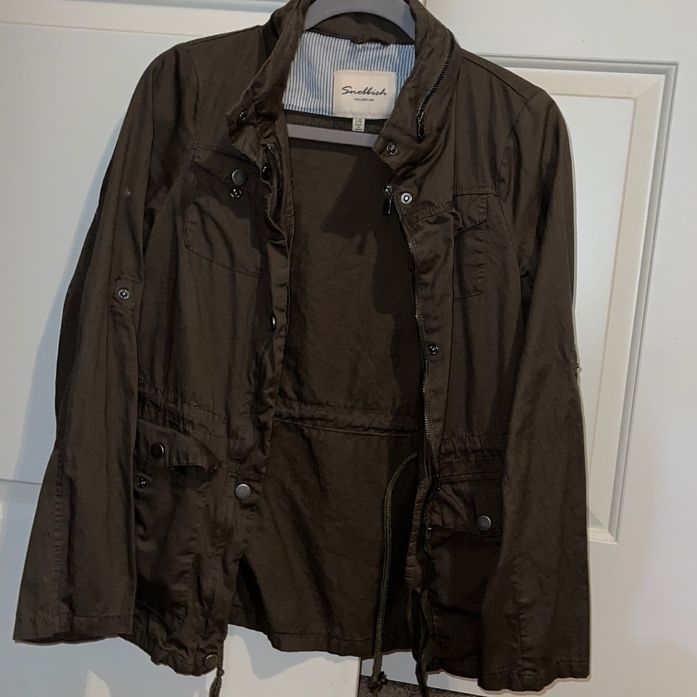 Army green jacket